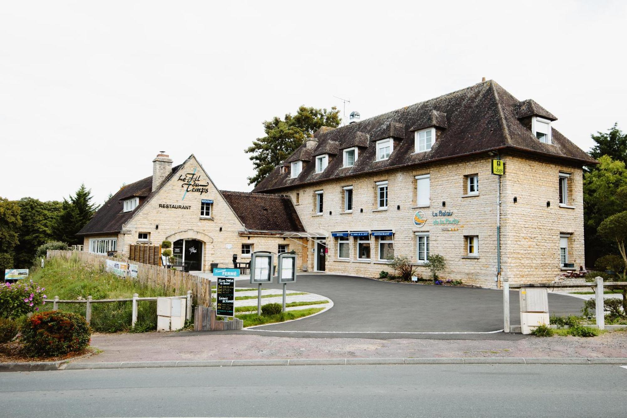 Logis Hotel Le Relais De La Poste Restaurant Le Fil Du Temps Thury-Harcourt-le-Hom Bagian luar foto